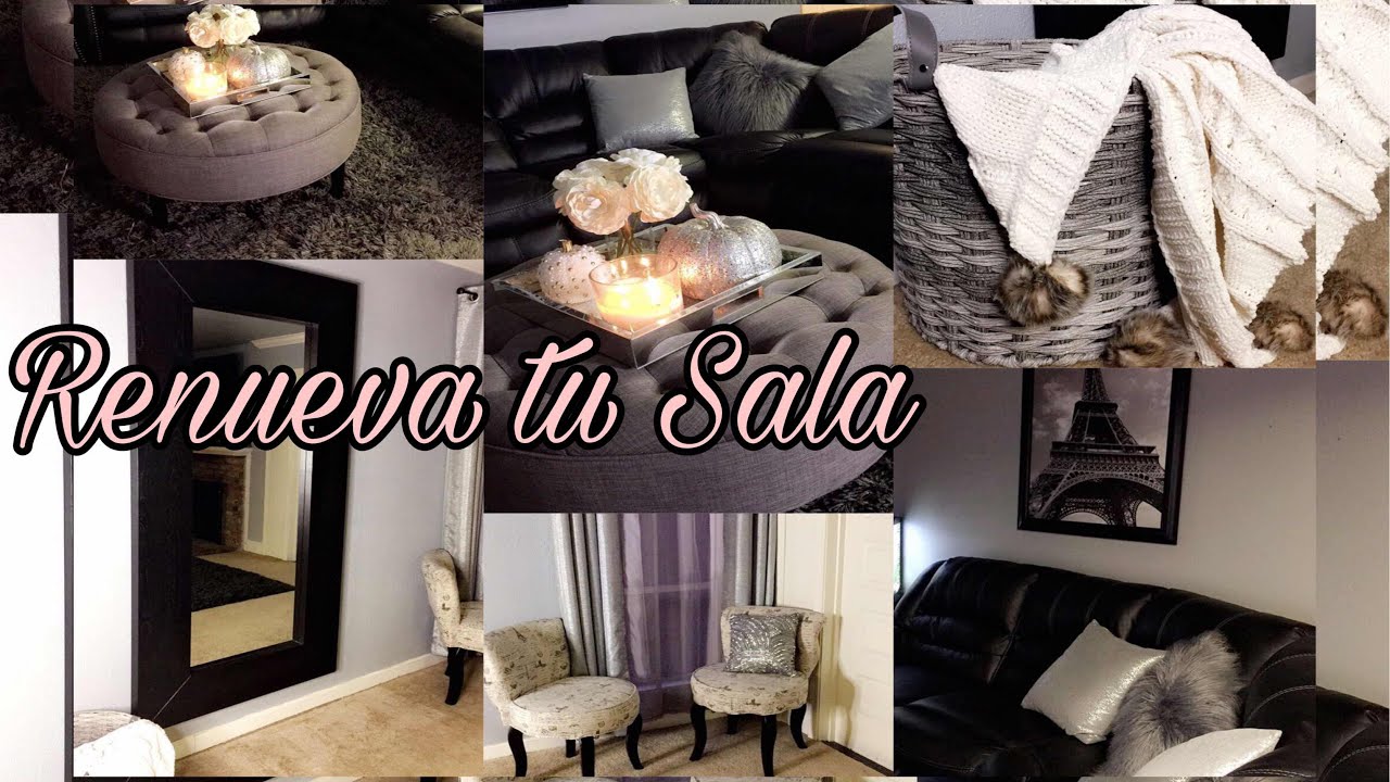 Renueva tu Sala con poco dinero +Tour-Utiliza la misma Decoración