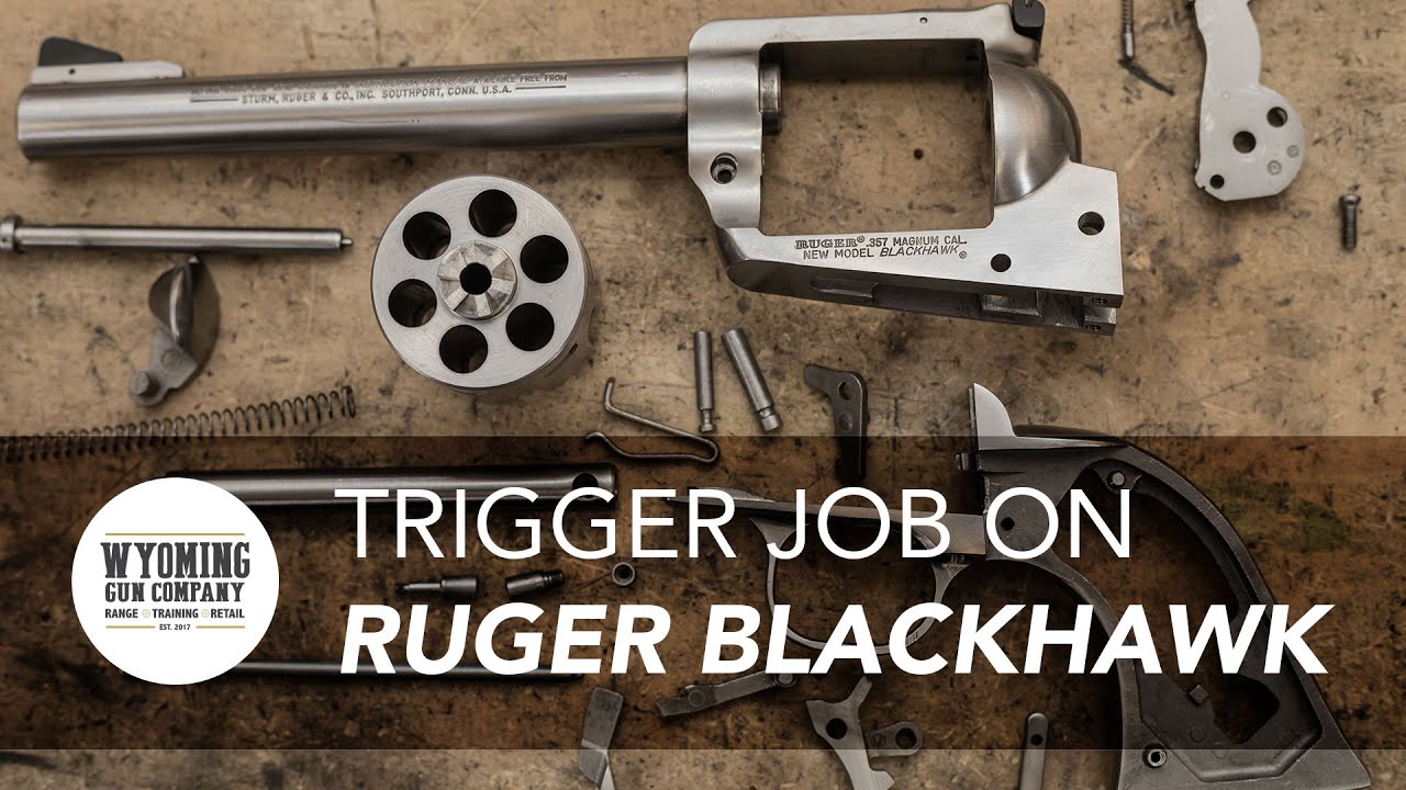 Trigger Job on Ruger Blackhawk I Gunsmithing