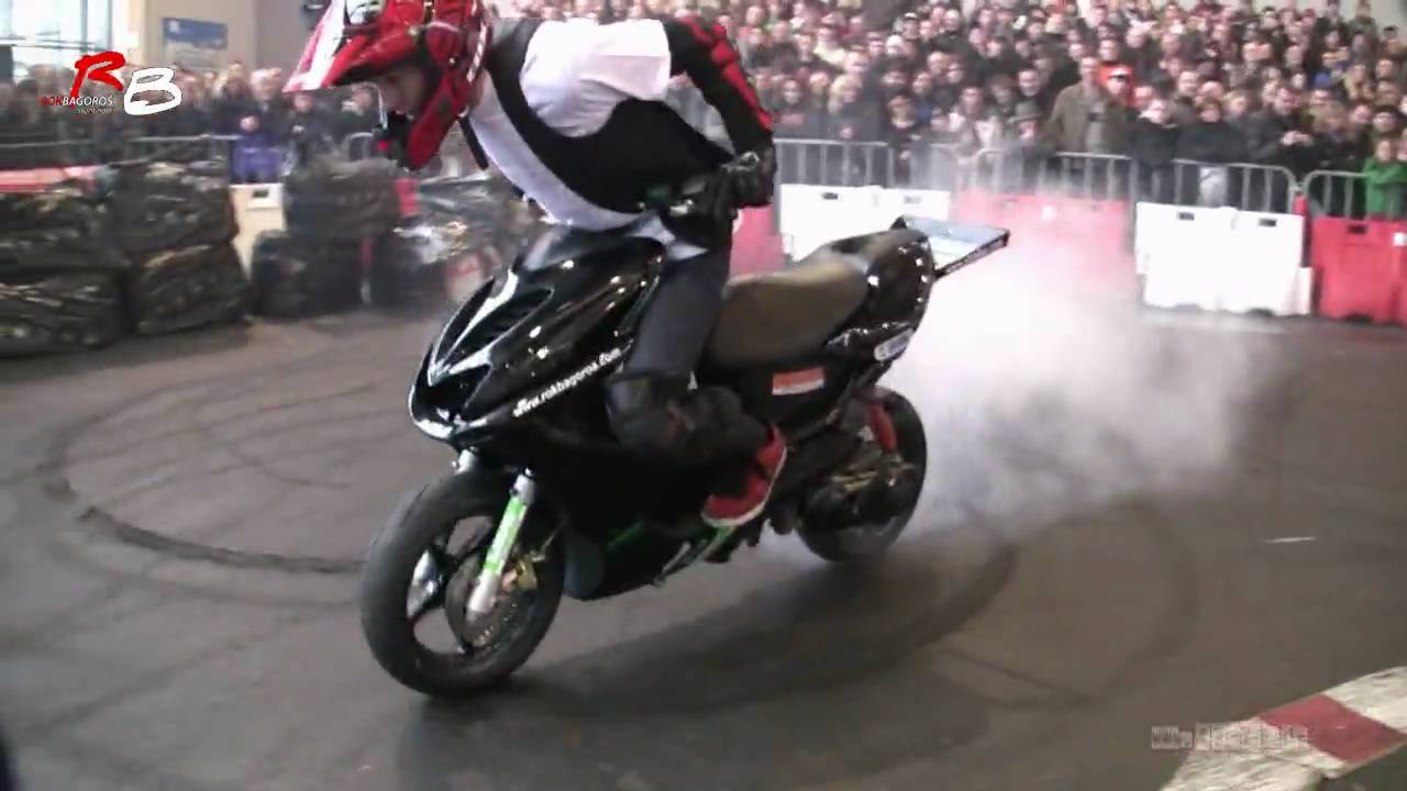 Rok Bagoros stunt riding with Chris Pfeiffer 2010 by JJ-Tv.de
