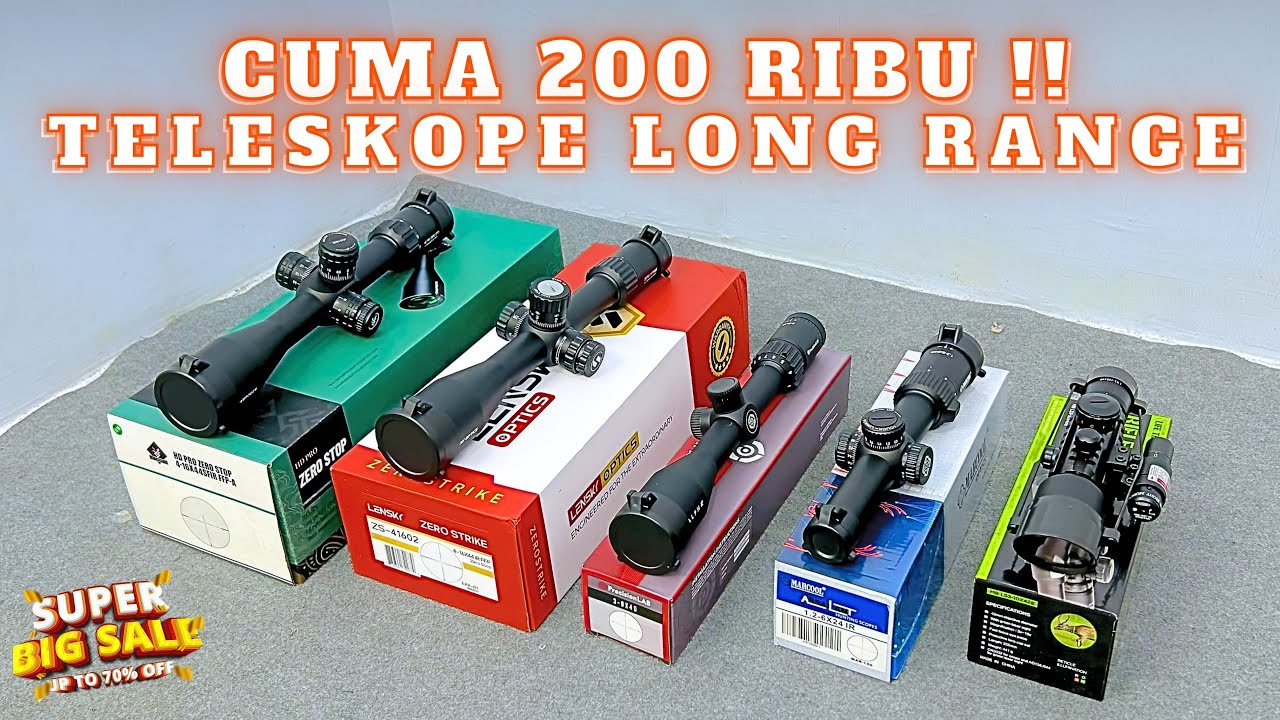 250 RIBU !! TELESKOPE LONG RANGE HD PRO ZERO STOP ANTI GETAR & AIR ❗❗DAFTAR HARGA TERBARU 2025