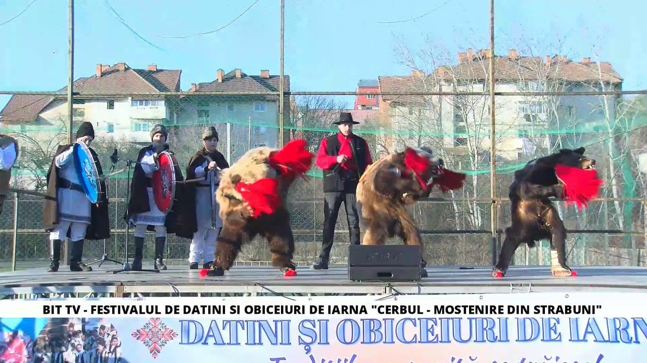 BIT TV LIVE - FESTIVALUL DE DATINI SI OBICEIURI DE IARNA LA TARGU FRUMOS