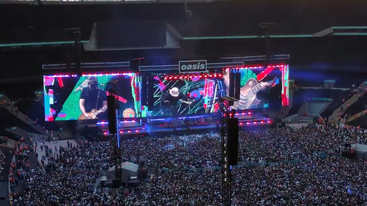 Oasis - Cigarettes & Alcohol LIVE Wembley Stadium, London, 2 August 2025