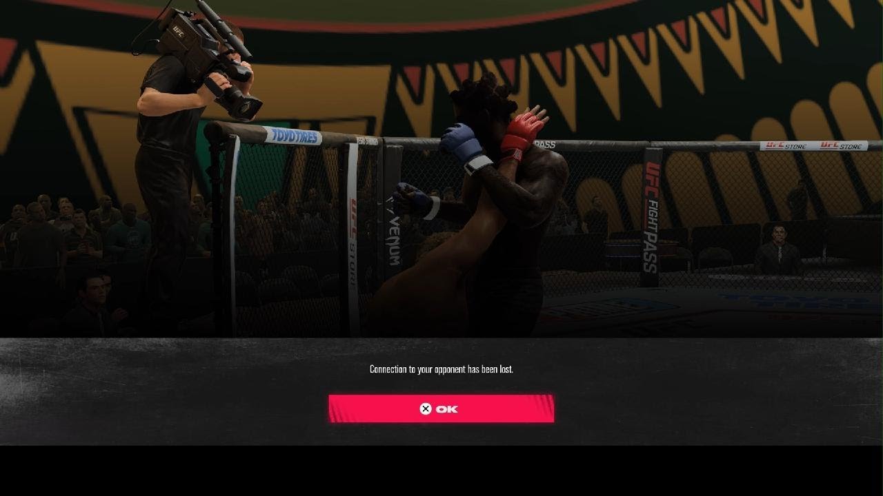 He was sad EA SPORTS UFC 5