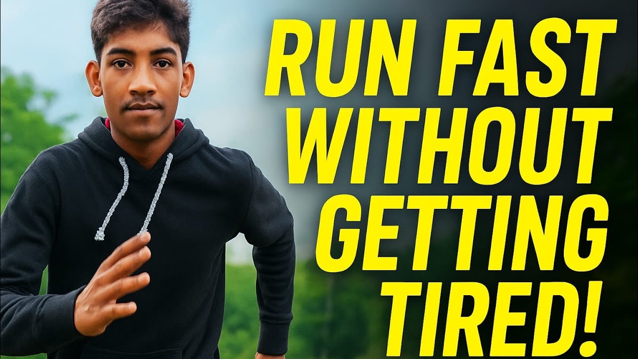 How to Run fast without getting tired 😫😰🔥