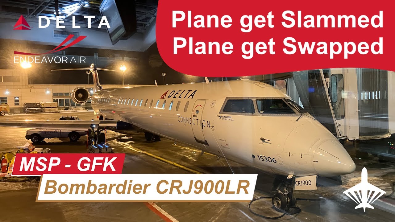 ОТЧЕТ О ПОЕЗДКЕ | Delta Connection DL4856 | Миннеаполис - Гранд-Форкс | CRJ900 | N306PQ | Эконом-...