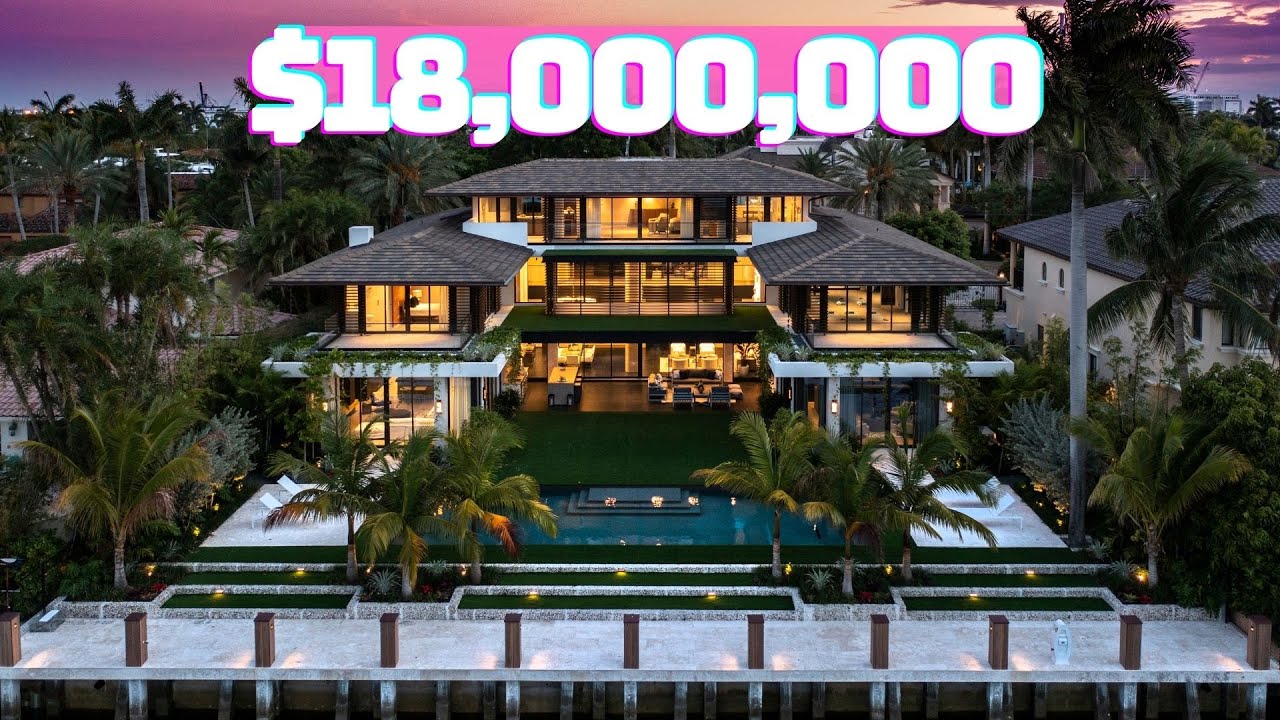 $18,000,000 Mansion Harbor Beach Florida