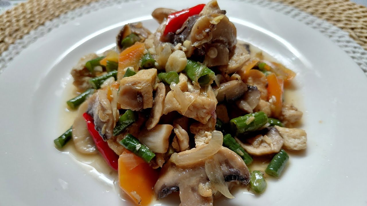Resep Masakan Jamur Kancing #jamurkancing 