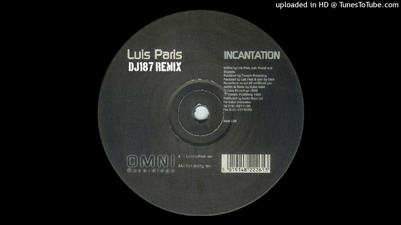 Luis Paris - Incantation (DJ187 Remix)