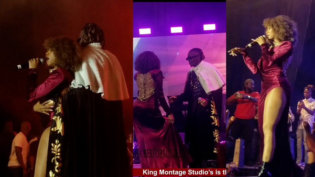 SHEEBAH AYIIMIZZA KING SAHA, EMPALI NEYABIIKA KU STAGE.