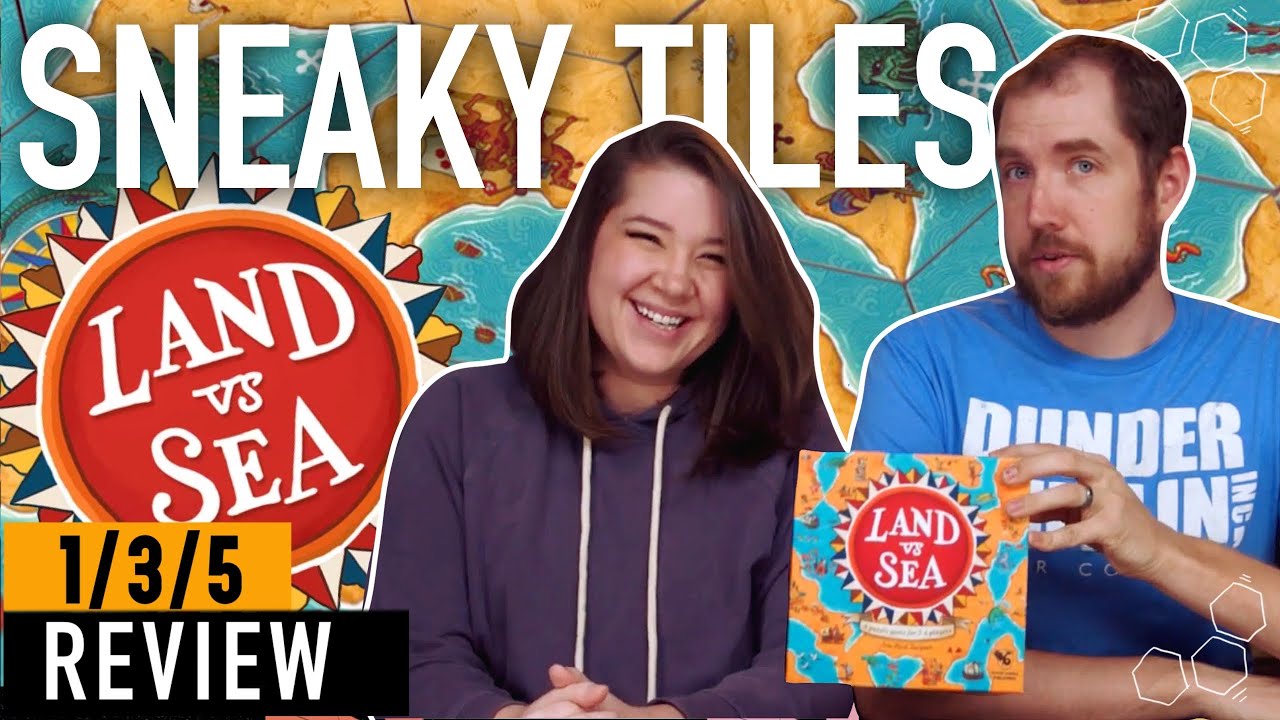 Land vs Sea, the Sneakily Strategic Tile Laying Game