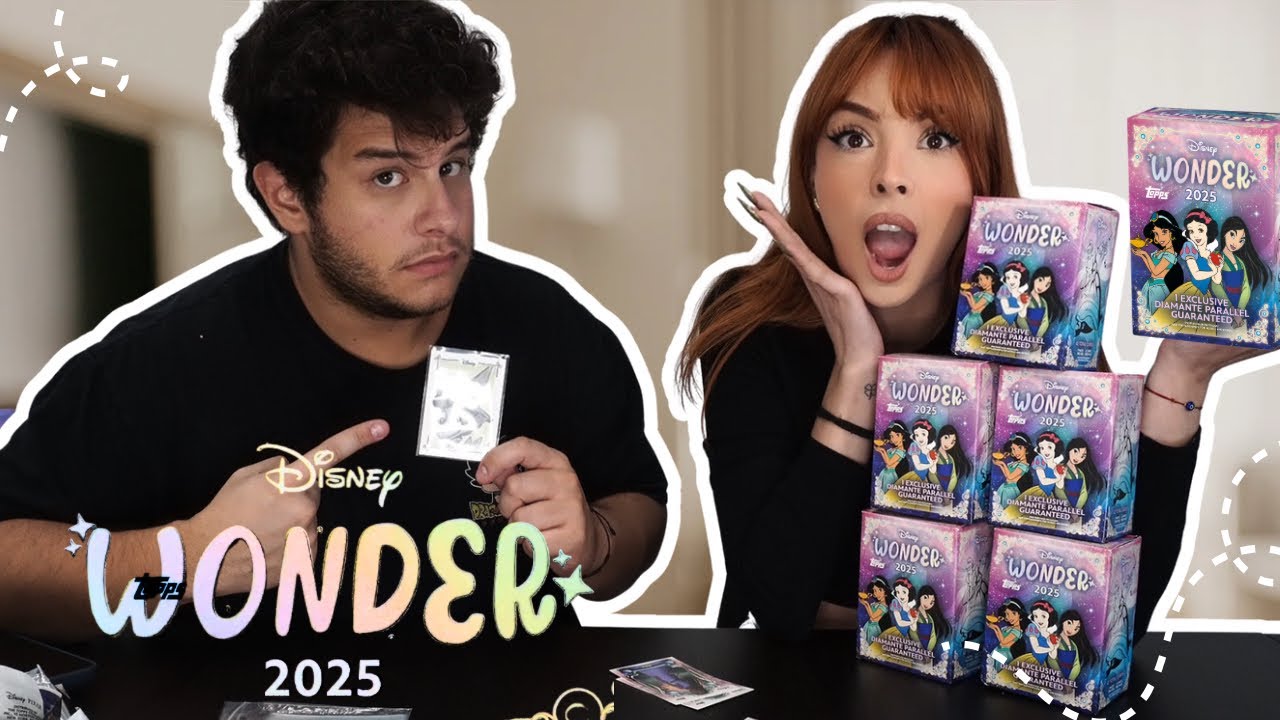 Disney Wonder 2025 Topps Trading Cards! (WE PULLED A 1-of-1!!) Pt.1