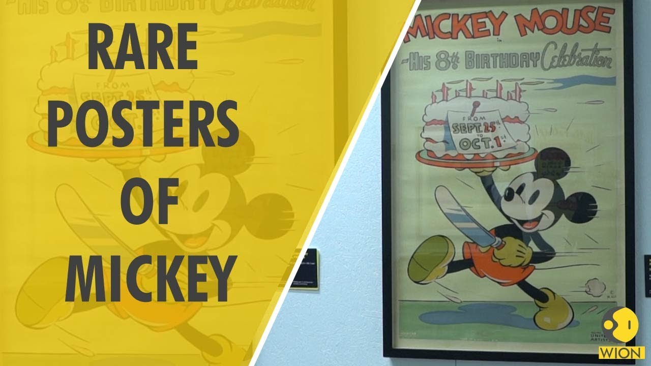 Mickey Mouse posters up for auction