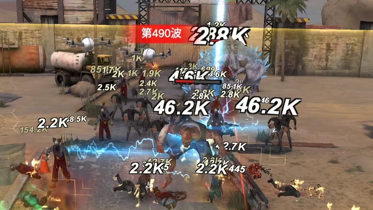 ZombieFrontier4 E/A Wave 495无尽尸潮 & 战役完美通关 Campaign 27perfect