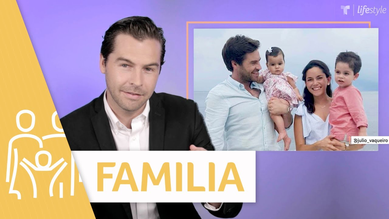 Julio Vaqueiro muestra su lado m&aacute;s tierno como pap&aacute; | Familia | Telemundo Lifestyle