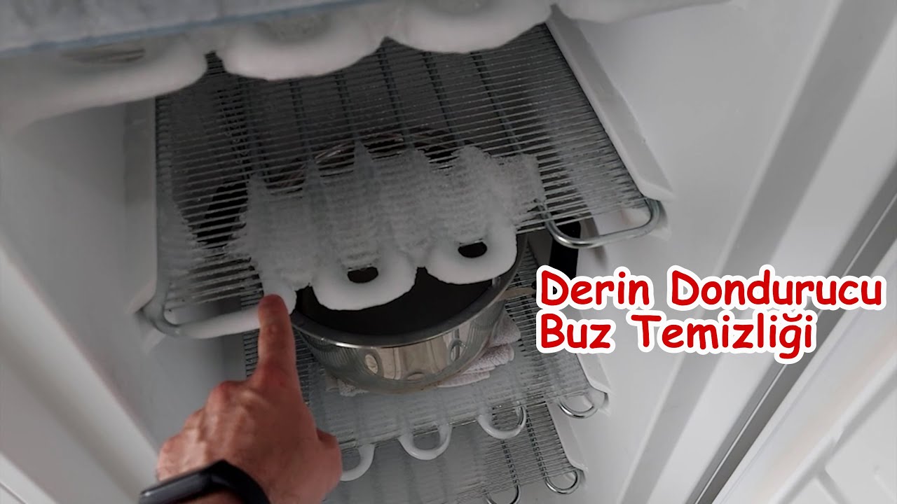 DERİN DONDURUCU BUZ TEMİZLİĞİ NASIL YAPILIR?