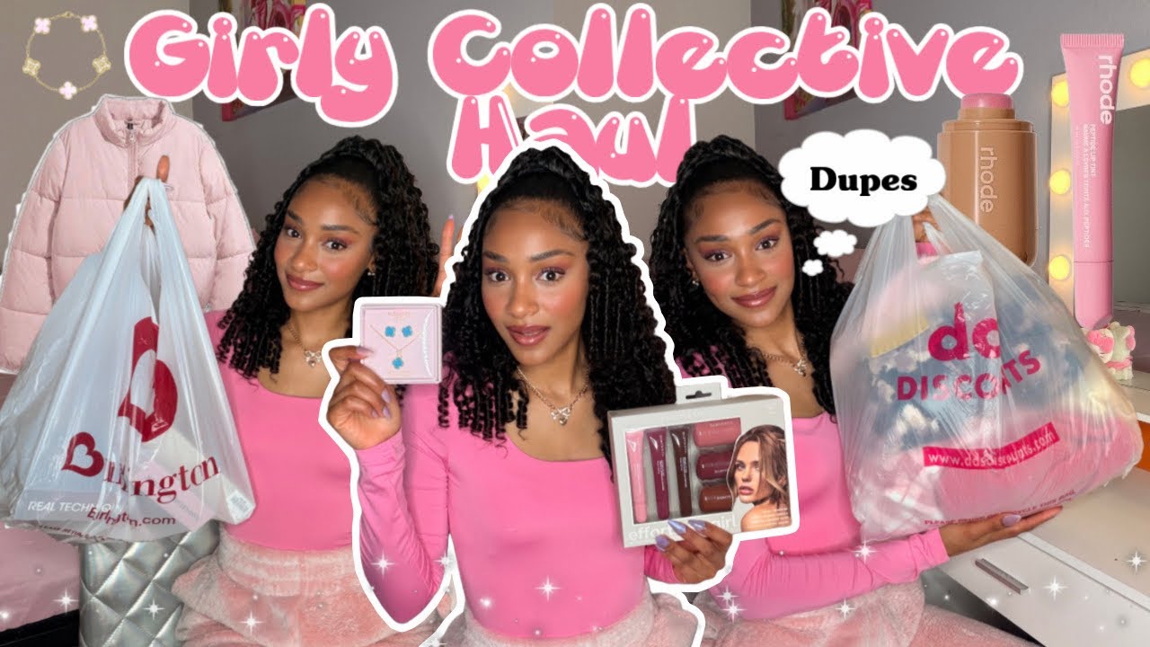 Girly Collective Haul 🎀 Праздничные наборы + бьюти-дубликаты и многое другое