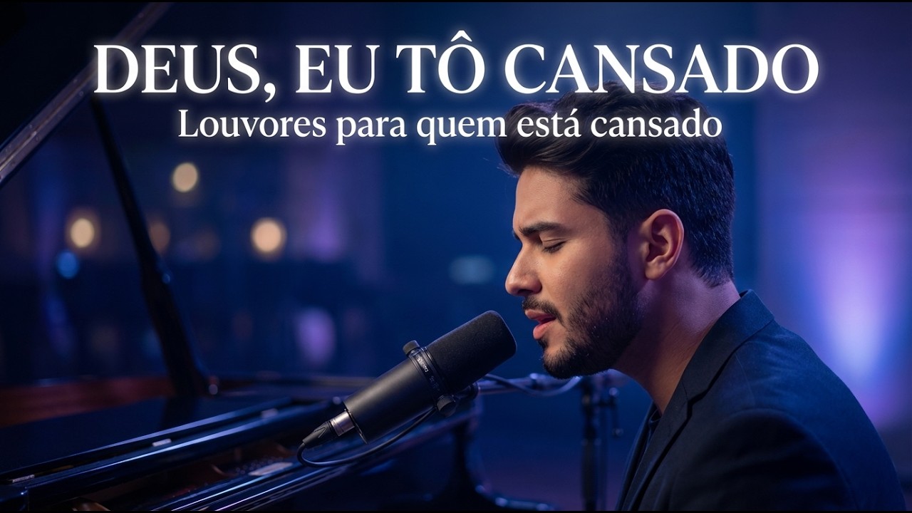 DEUS EU TÔ CANSADO / Louvores Para Quem Precisa Descansar Em Deus/ Clipe Oficial/ 4K
