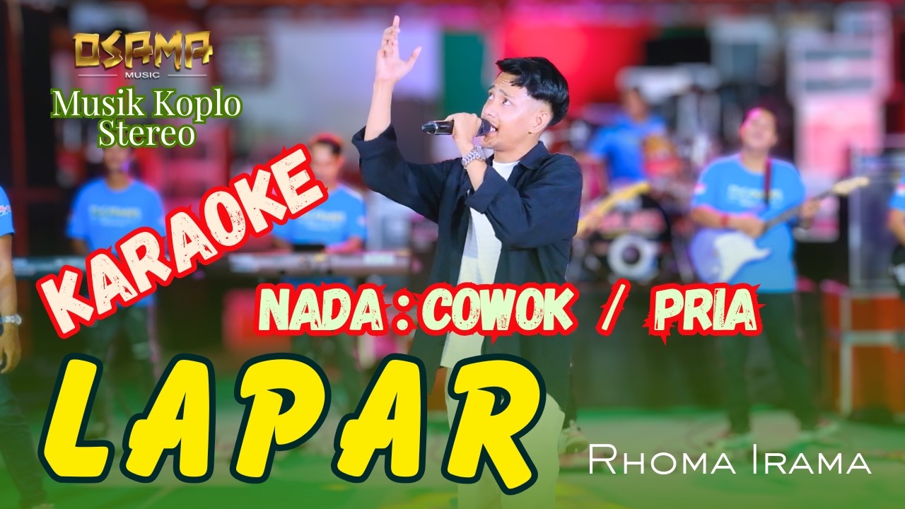LAPAR KARAOKE rhoma irama NADA PRIA NADA COWOK Osama Musik // Anijaya Audio Live-Airin Digimedia