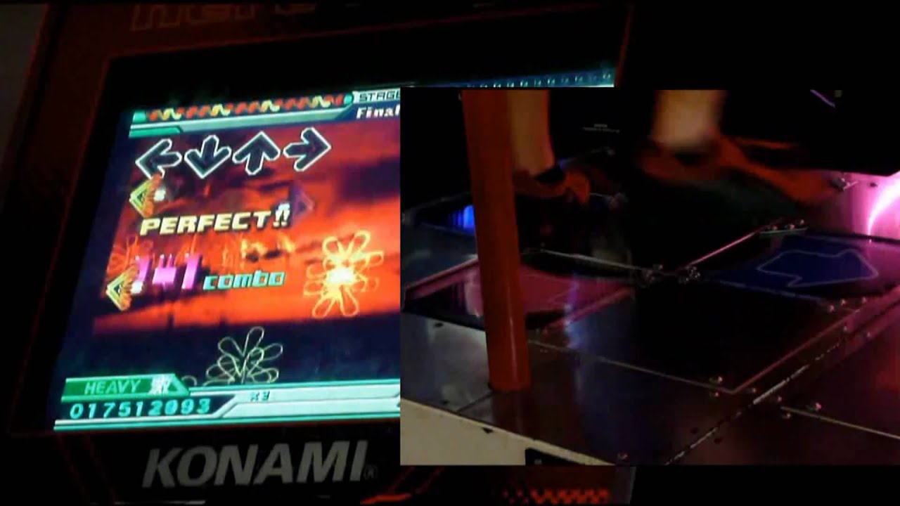 Kon - SAINT GOES MARCHING (REMIX) [Heavy] AAA#241 on DDR EXTREME (Arcade, Japan)