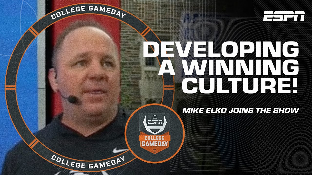 'We have developed a WINNING CULTURE' - Mike Elko on Duke football 🙌 | College GameDay