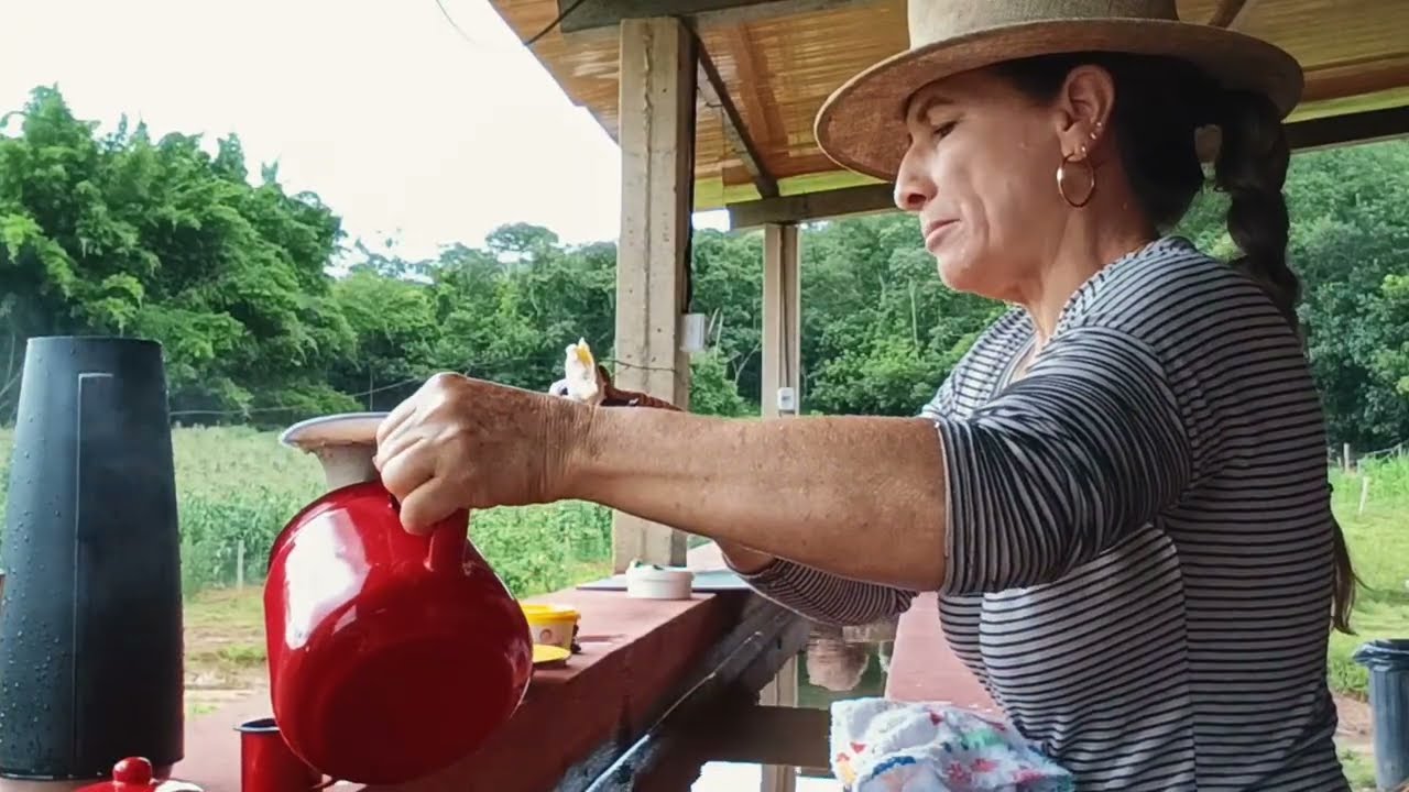 Truque simples para impedir formigas cortadeiras🌱🐜🌾manhã na roça, 🌾🐕🥬 vida simples e tranquila  .🙏✨