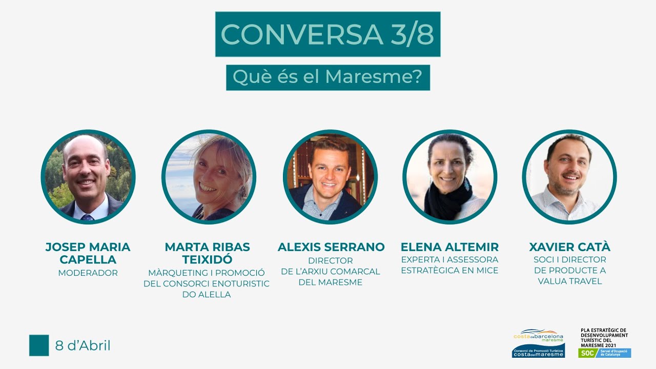 Qu&egrave; &eacute;s el Maresme - Conversa 3