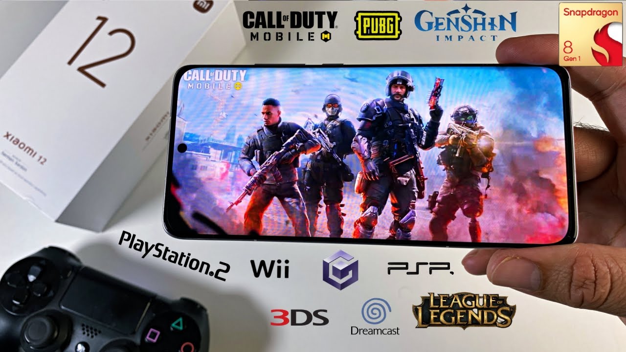 Xiaomi 12 (Global) - INTENSE Gaming, Emulation & Overheating Test - How Powerful?