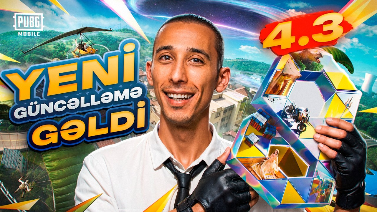 4.3 GÜNCƏLLƏMƏSİ GƏLDİ! 😱 YENİ MOD, MAŞIN, SİLAH VƏ YENİ BACARIQLAR! PUBG MOBİLE