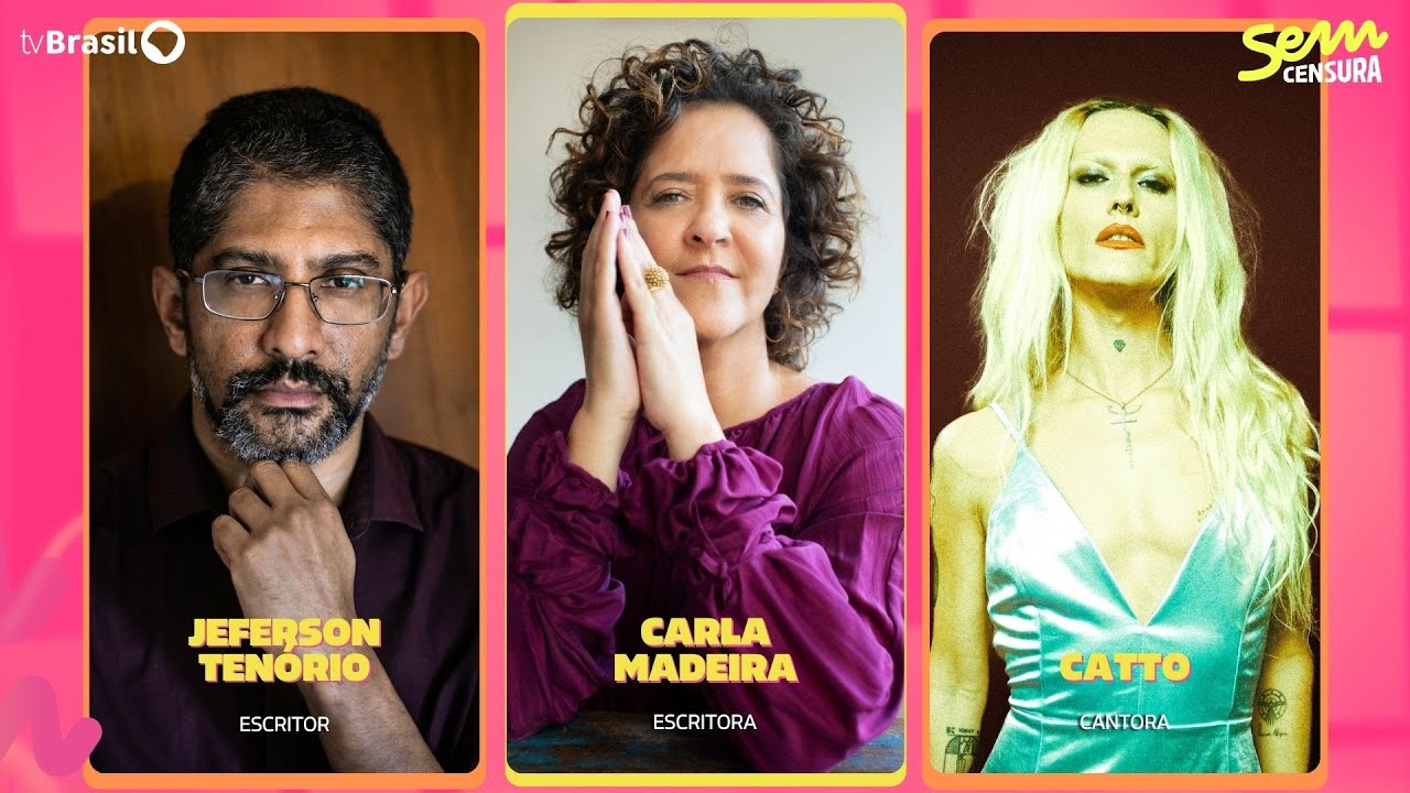 🔴 SEM CENSURA RECEBE CARLA MADEIRA, JEFERSON TENÓRIO E CATTO