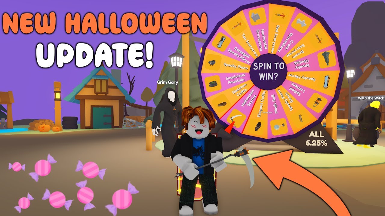 Checking Out The New HALLOWEEN UPDATE! Farmstead Roblox