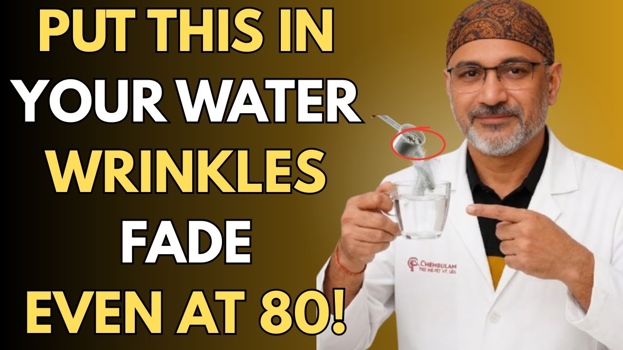 shi heng yi : Stop Drinking Plain Water!! Add This to Boost Collagen, Firm Skin & Smooth Wrinkles