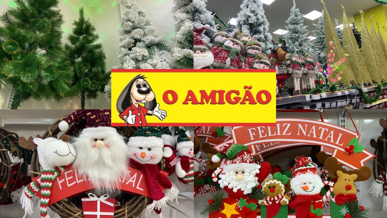 ACHADINHOS DE NATAL NA LOJA O AMIG&Atilde;O | SHOPPING VIA BRASIL | PARTE 1 #achadinhos #oamig&atilde;o