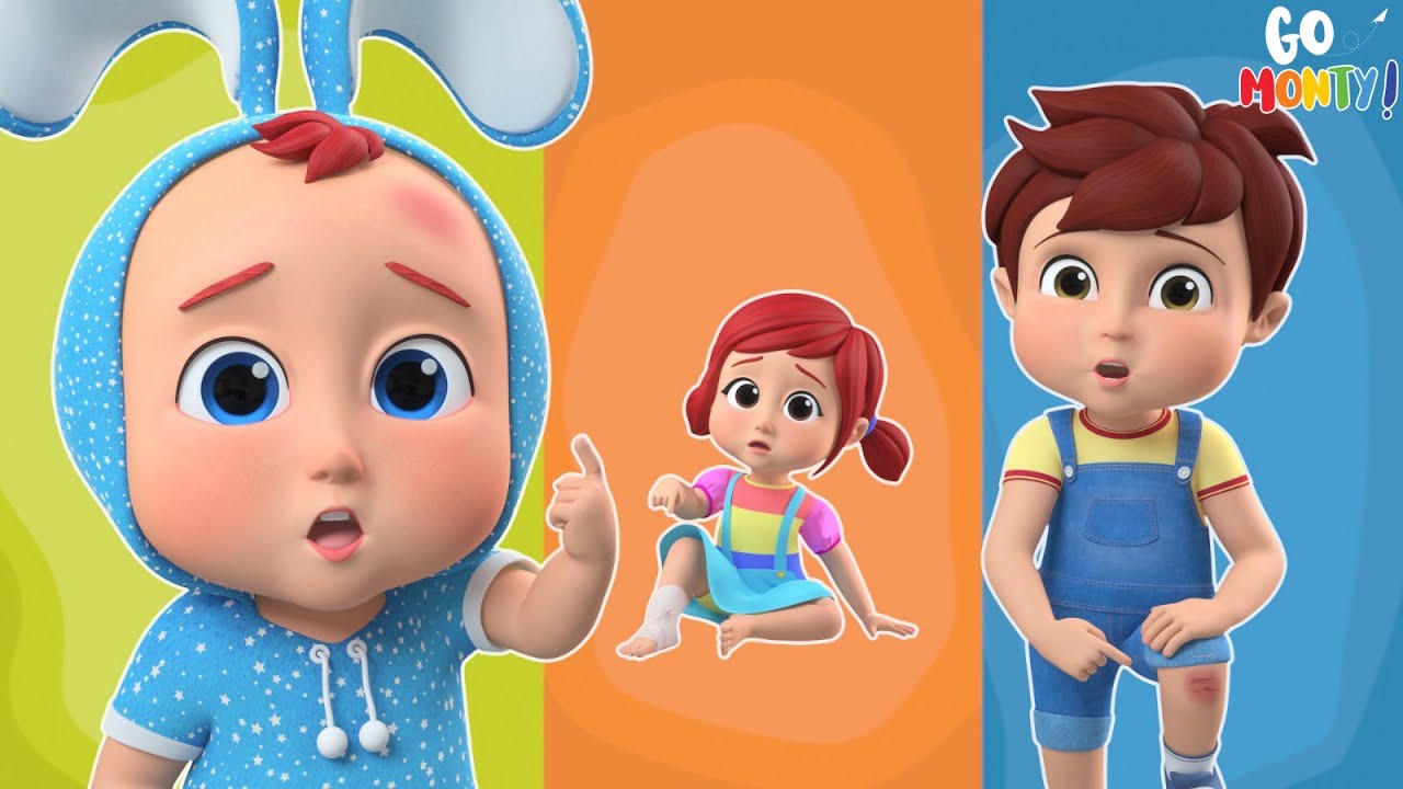 The Boo Boo Song | Magical Nursery Rhymes For Kids - Go Monty!
