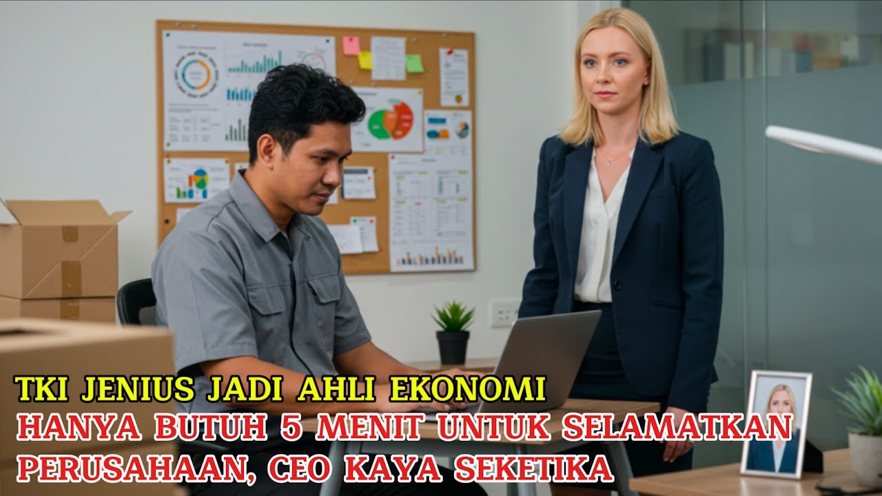TKI JENIUS JADI AHLI EKONOMI, HANYA BUTUH 5 MENIT UNTUK SELAMATKAN PERUSAHAAN, CEO KAYA SEKETIKA