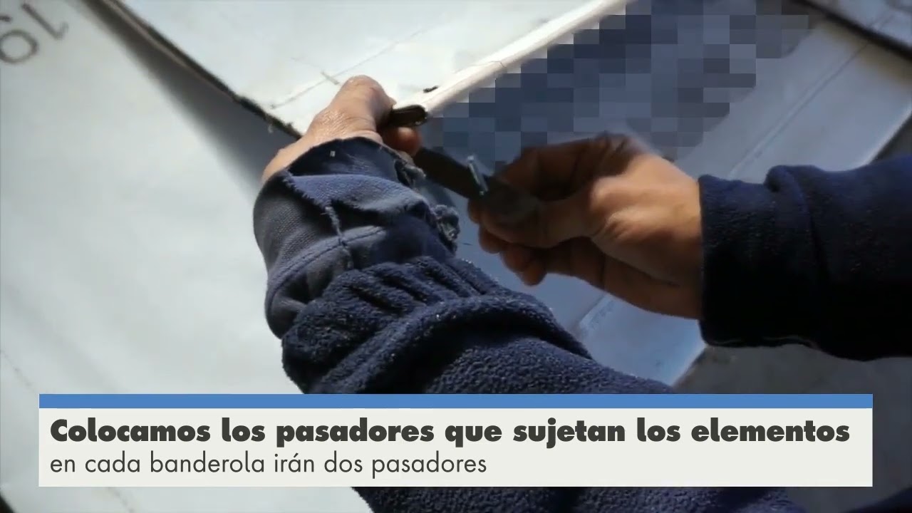 Cómo Montar Banderolas en Farolas | Oedim | Impresión digital gran formato