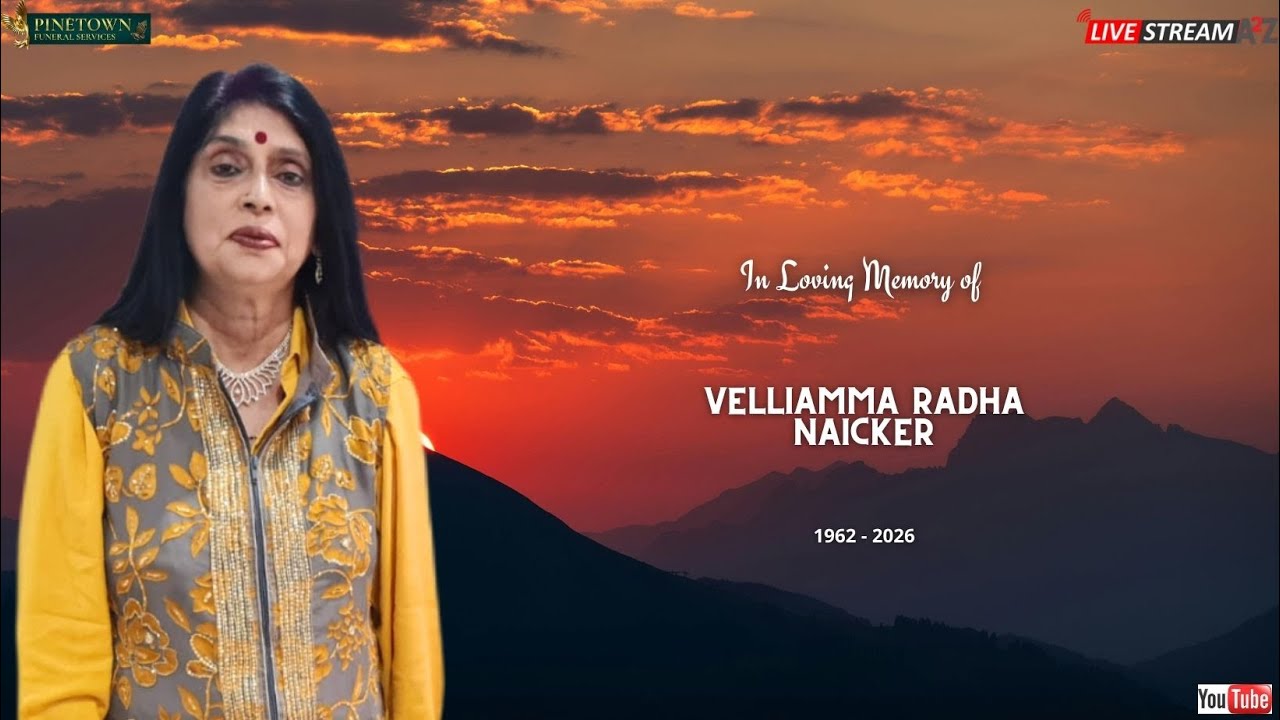 The Funeral Service of Velliamma Radha Naicker