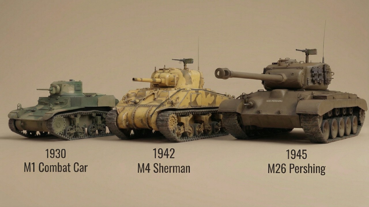 Evolution of American Tanks