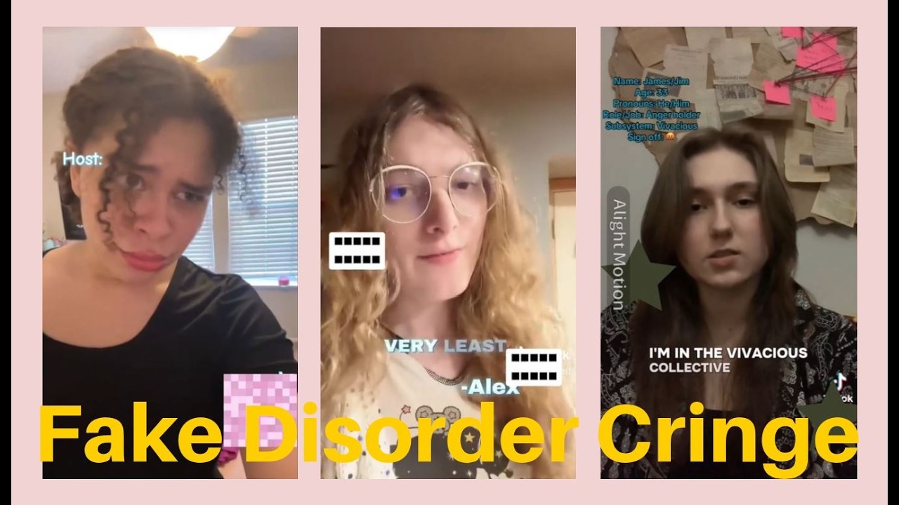 Fake Disorder Cringe Compilation#61