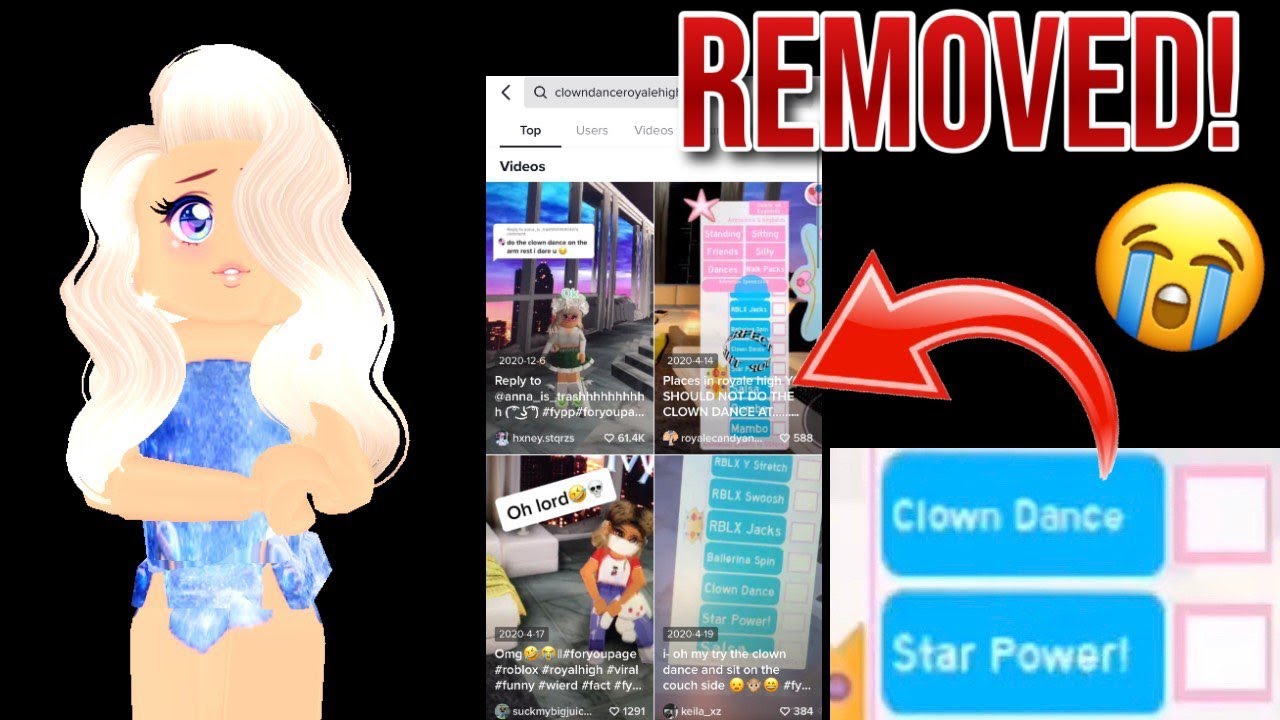 THIS ANIMATION WAS REMOVED BECAUSE OF THIS| Roblox Royale High