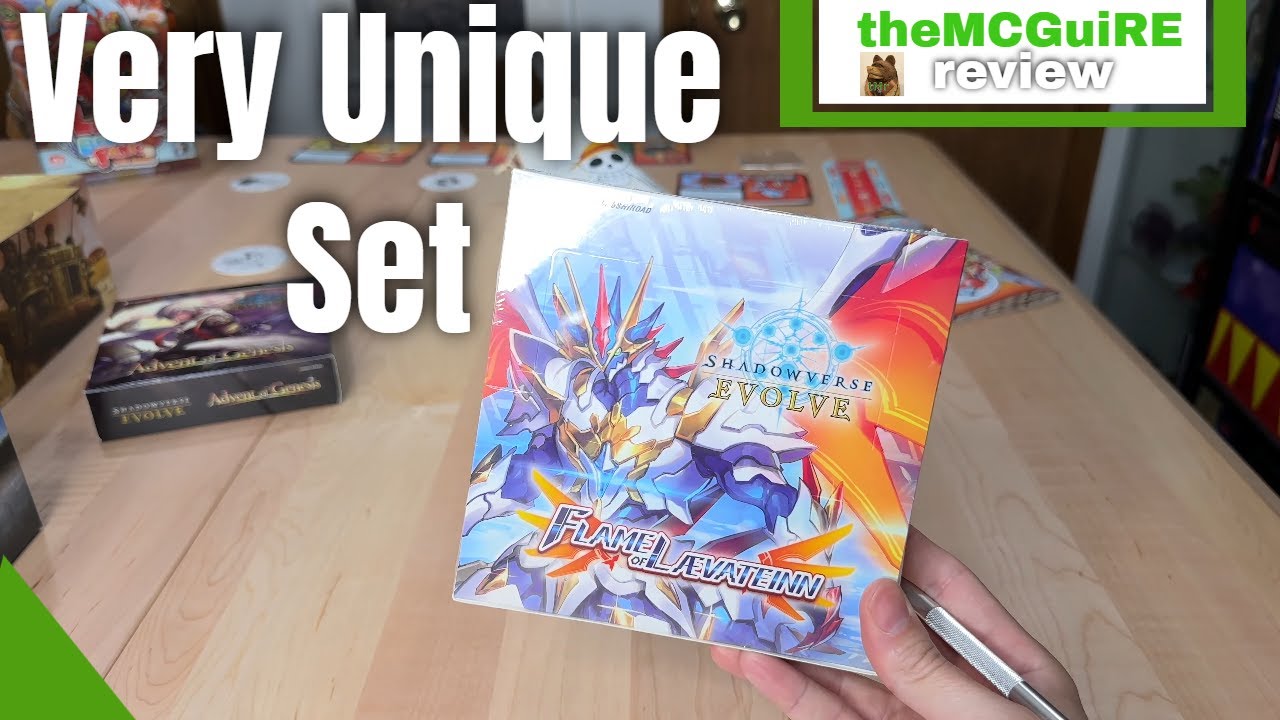 Shadowverse Evolve Flame of Laevateinn Booster Box Opening