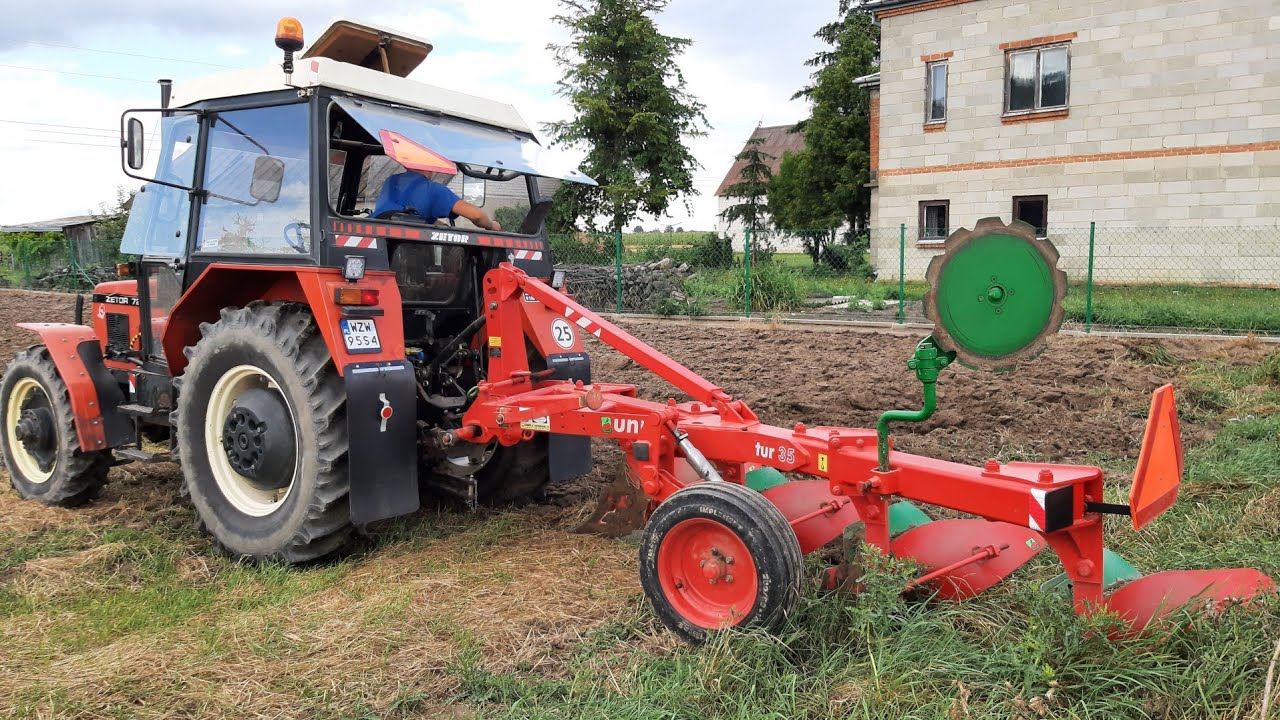 Pierwsze manewry UNIA TUR 35☆Orka pod pszenżyto 2020☆AgroPaciorkiYT