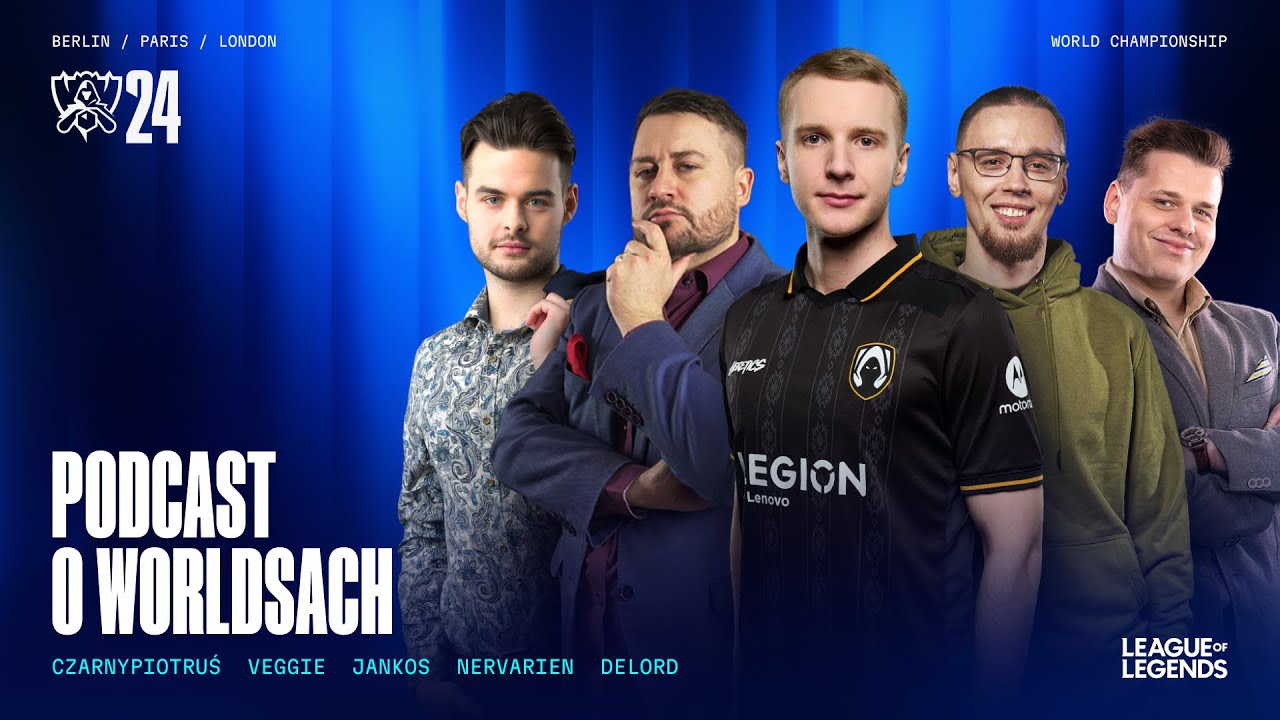 Podcast o Worldsach #2 feat. Veggie, Jankos, Nervarien, Delord oraz CzarnyPiotruś