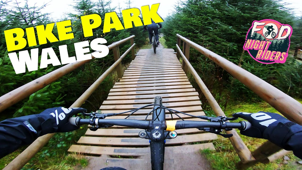 Bike Park Wales is awesome in the wet! | FOD Night Riders Xmas Social