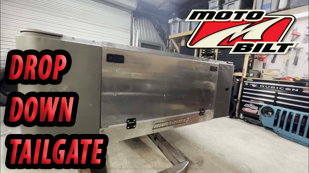 Motobilt Drop Down Tailgate Install on  Recoil TJ