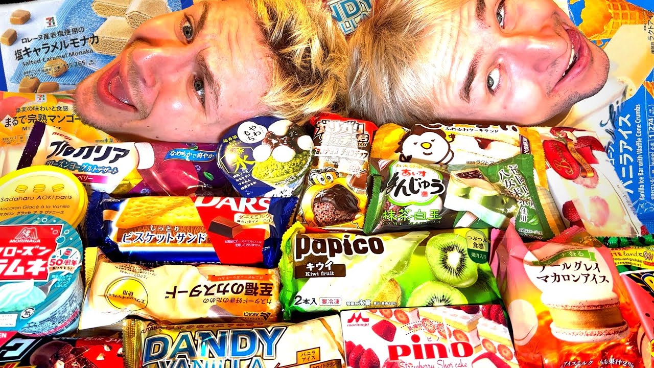 【衝撃】外国人にコンビニの新商品アイスを辛口レビューさせたらアレが大絶賛だったｗｗｗ