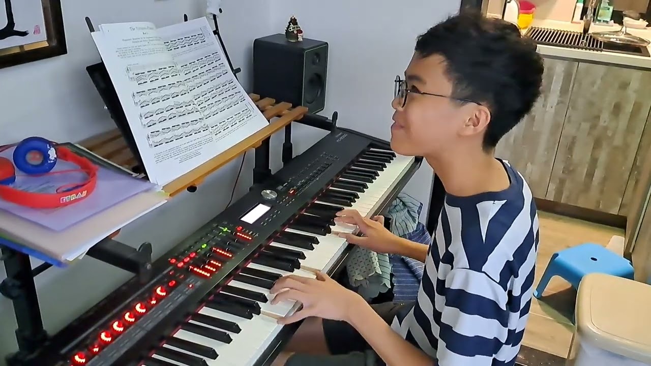 【IAN PIANO】神愛是永遠長存 Forever｜敬拜鋼琴伴奏練習