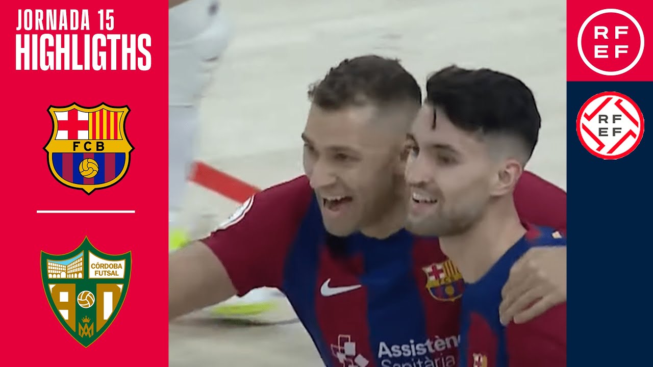 Resumen #PrimeraDivisiónFS | Barça 2-1 Córdoba Patrimonio de la Humanidad | Jornada 15