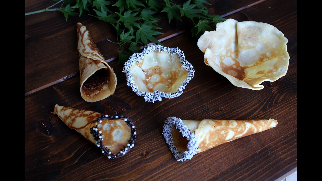 Cornets à glace maison
