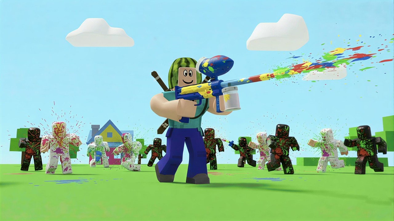 ÖRÜMCEK ADAM ve STEVE TAVUK PEŞİNDE! 😱 Roblox