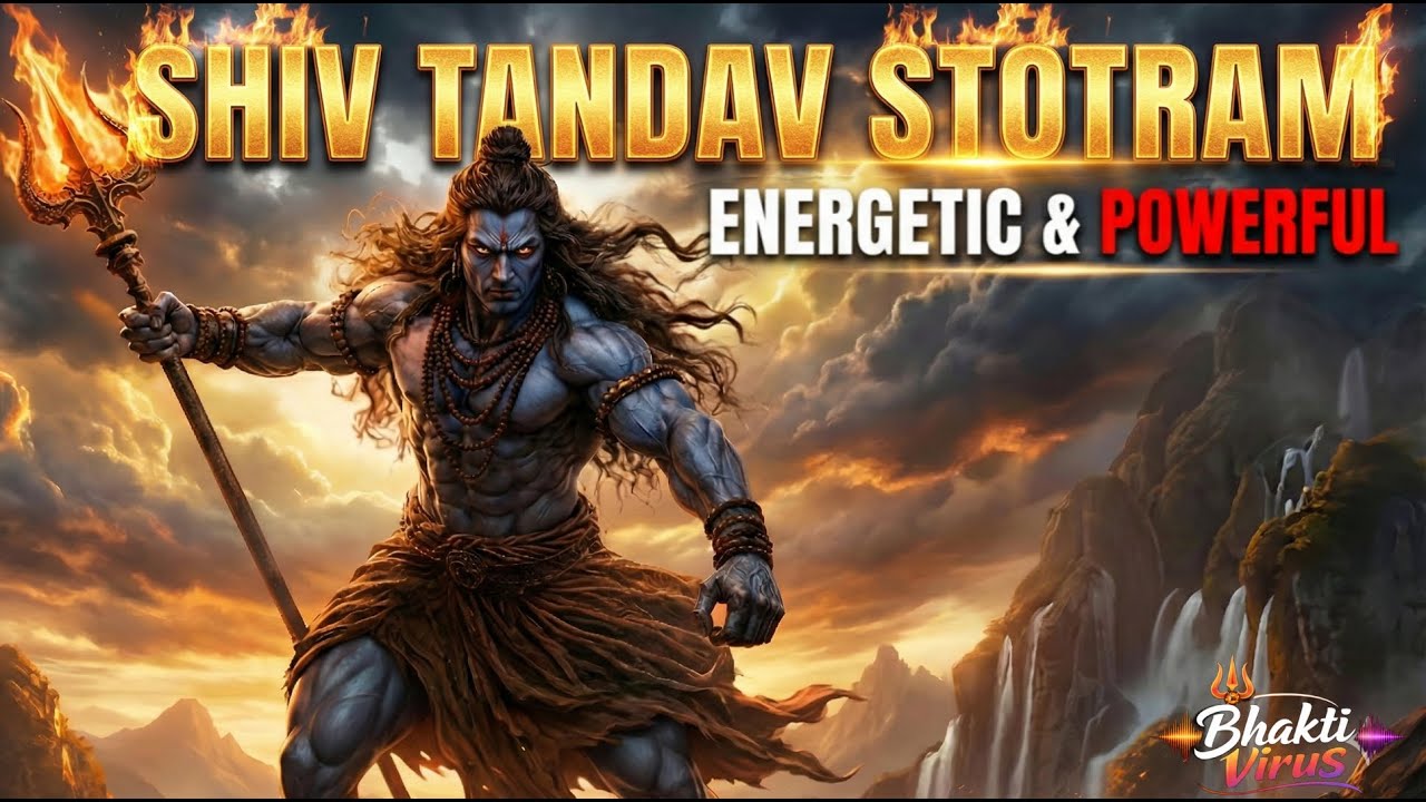 Feel the Power of Mahadev 🔱 | Shiv Tandav Stotram (Full Version) | शिव तांडव स्तोत्र